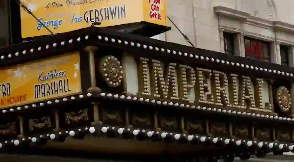 Imperial Theatre, where The Boy from Oz opened on Broadway in 2003