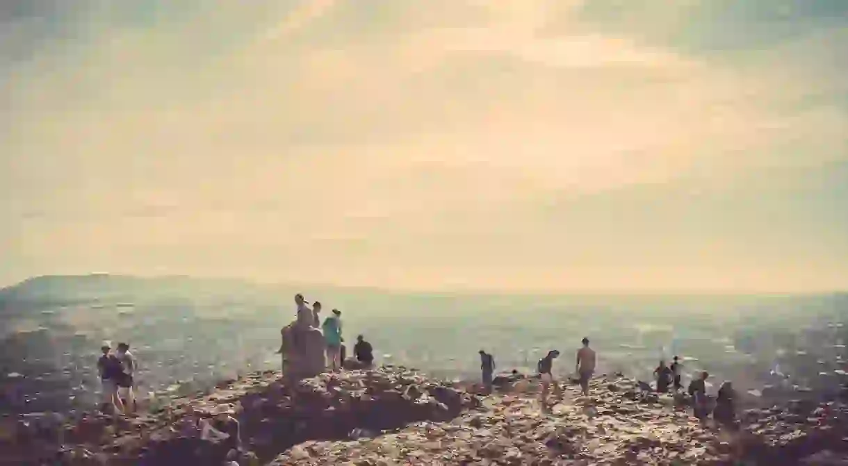 Atop Arthurs Seat