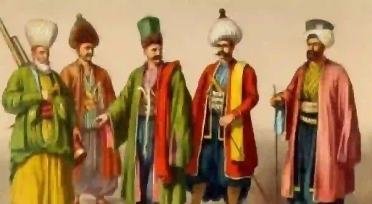 Formal wear of the Ottomans