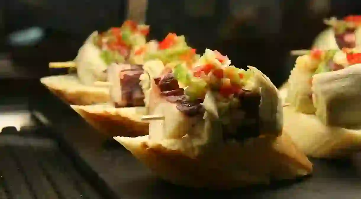 Basque pintxos