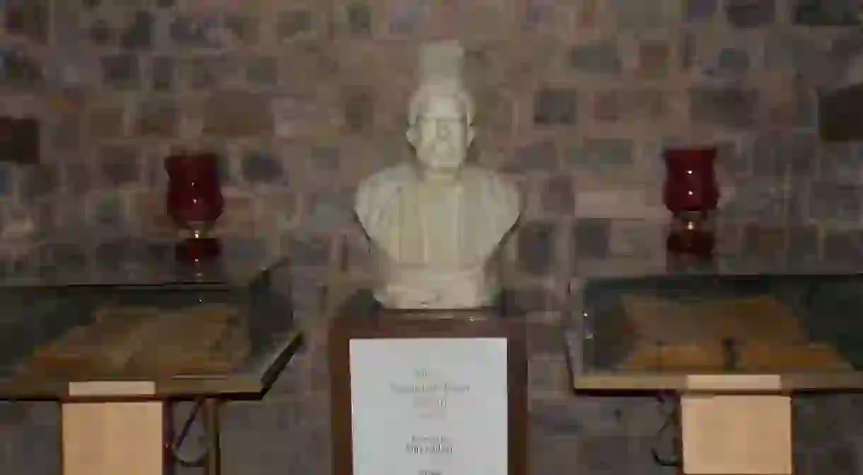 Bust of Mirza Ghalib