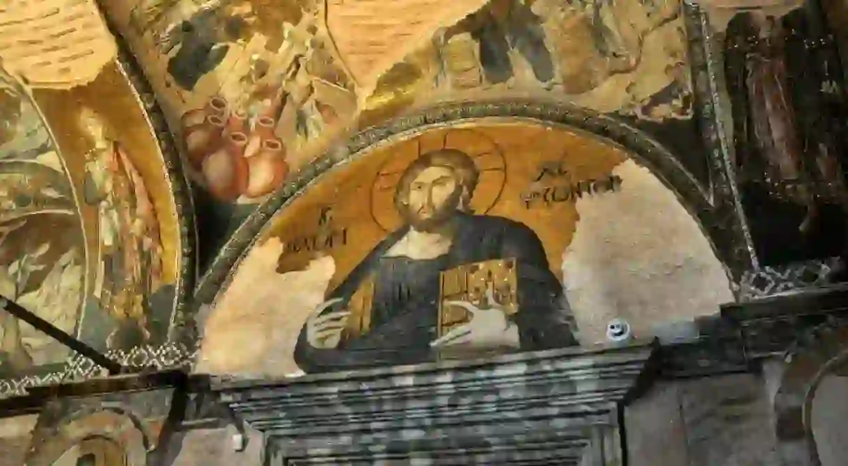 Mosaic of Christ Pantocrator, Chora Church