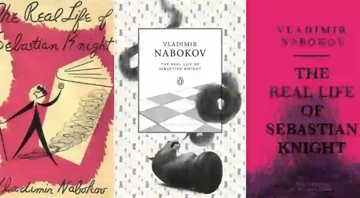 The original 1941 cover (left), the current Penguin Modern Classics edition (center), and the latest New Directions editon (right).