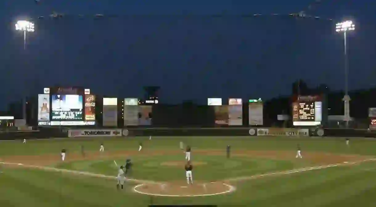 Frontier Field, home to the Rochester Red Wings, was officially declared haunted in 2004 by paranormal researchers