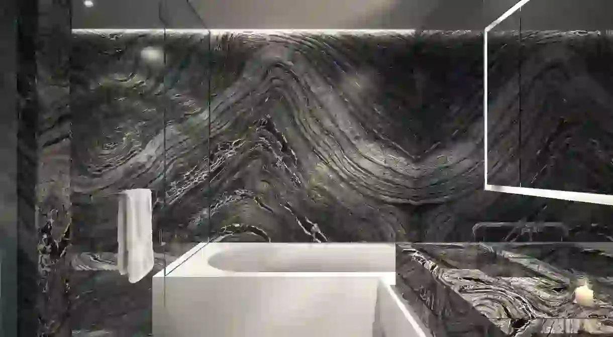 Kenya Black Honed Marble