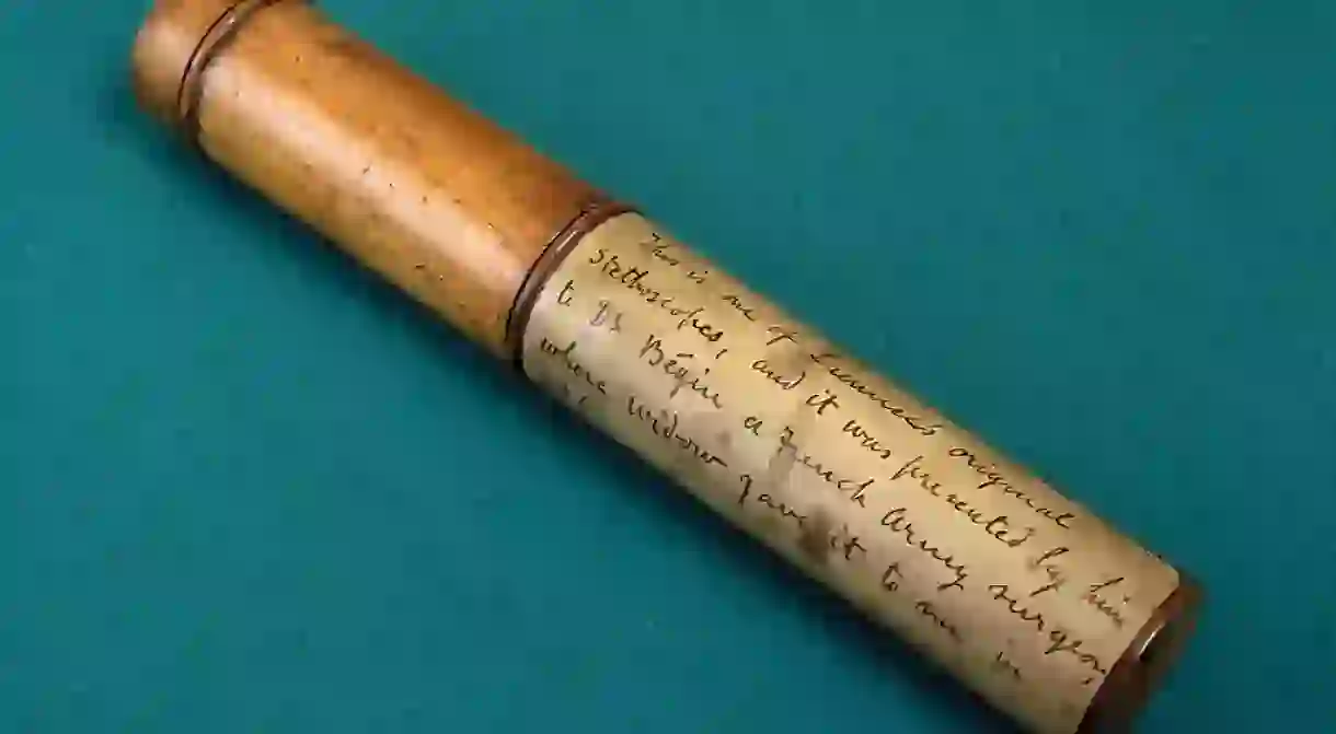 Laennecs Stethoscope, c.1820.