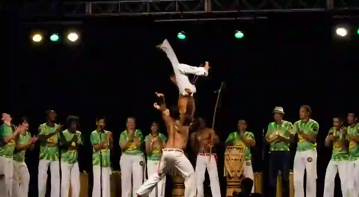 Capoeira jumps