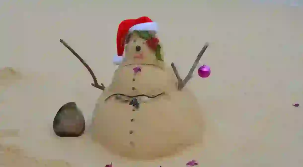 Beachsand Santa