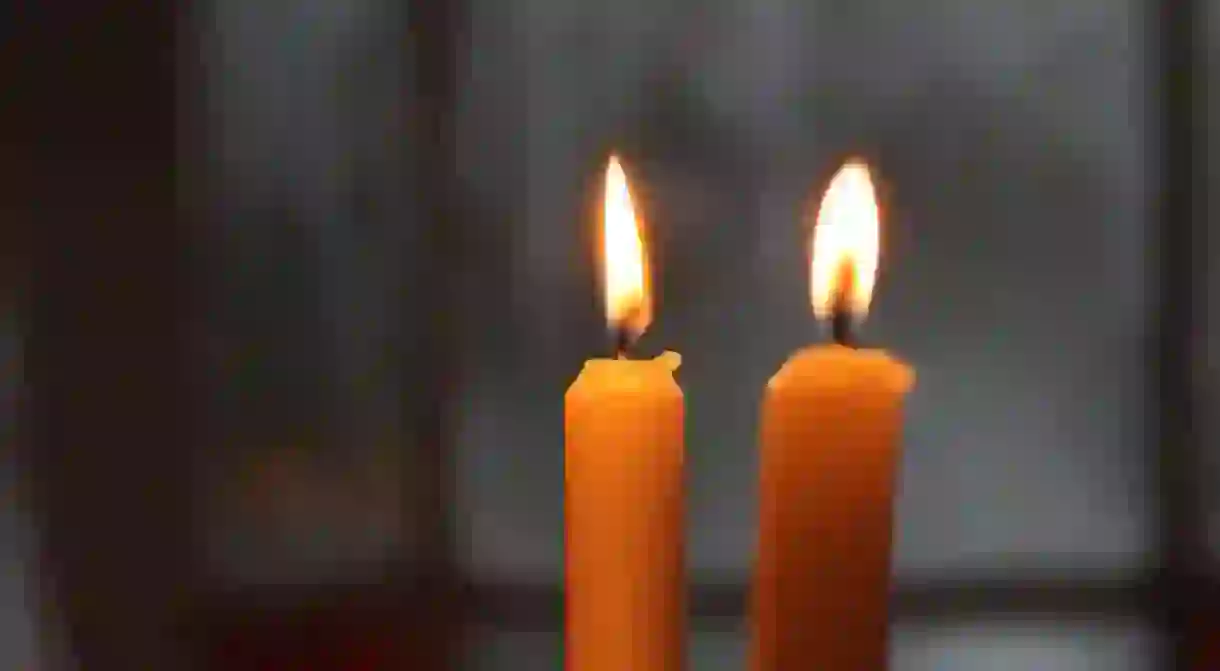 Christmas candle