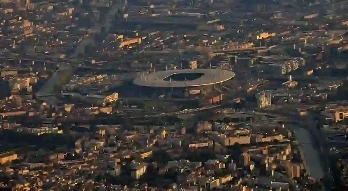 Aerial view of the Stade de France │