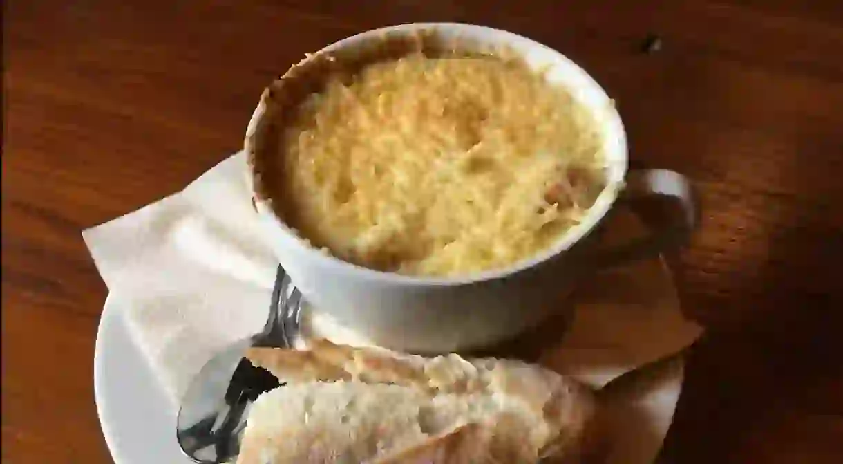 French onion soup │