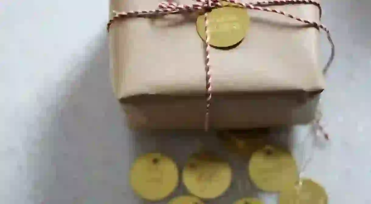 Brass Gift Tag Set