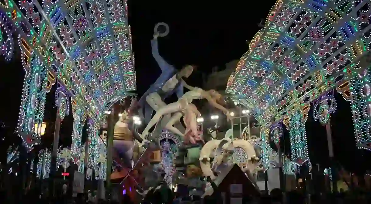 Las Fallas, Valencia