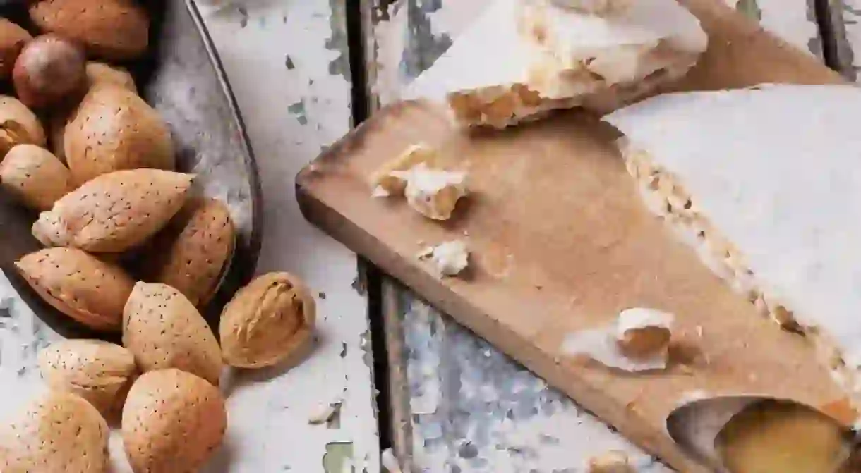 Traditional Spanish Christmas Candy Turron