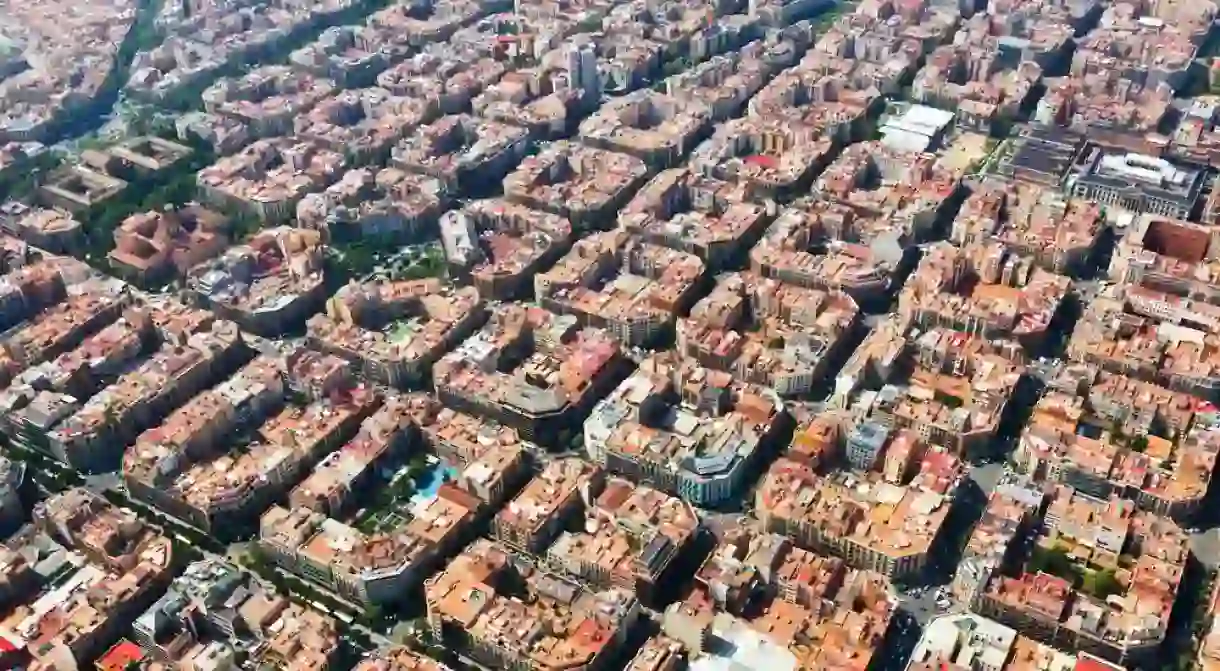 Eixample district of Barcelona