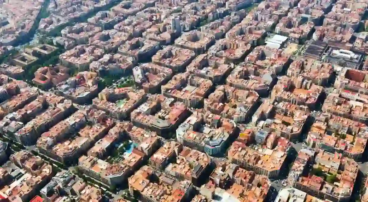 Eixample district of Barcelona