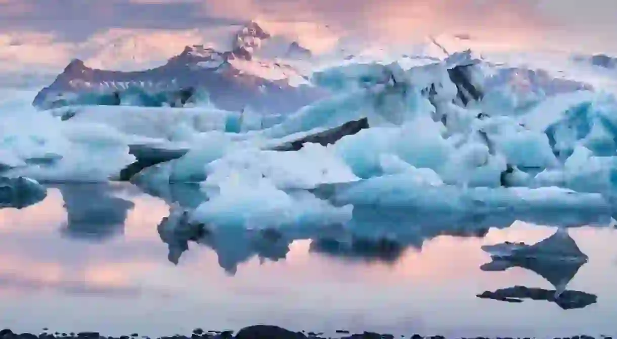 Jokulsarlon glacier lagoon, Iceland