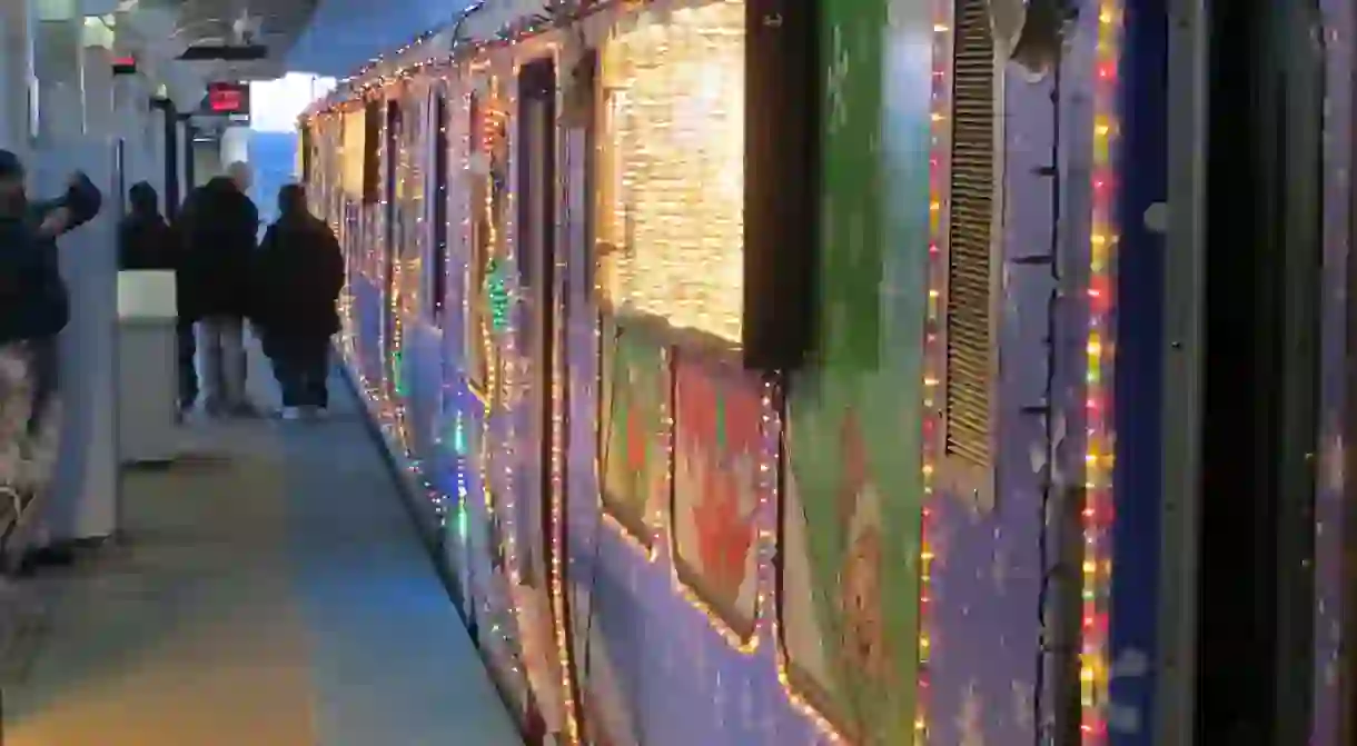 The CTA Holiday Train