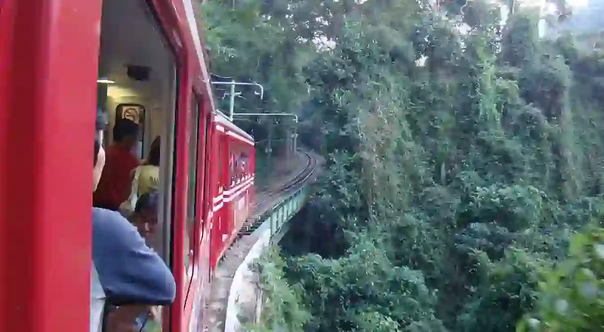 The train up Corcovado