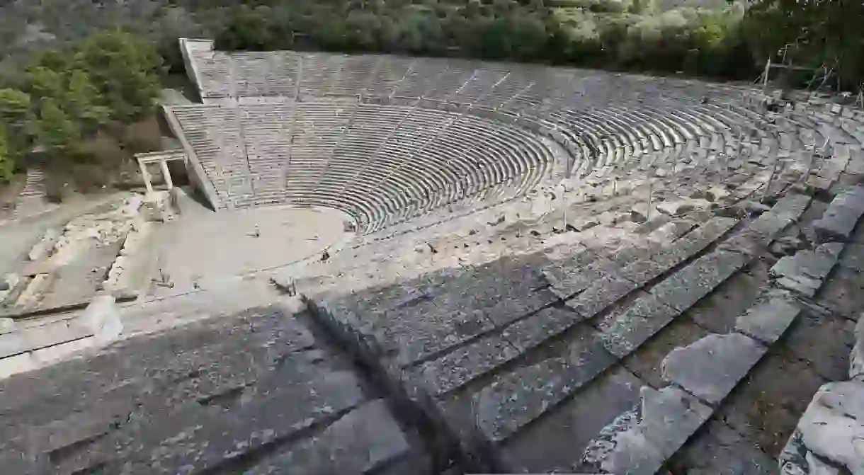 The theatre of Epidaurus