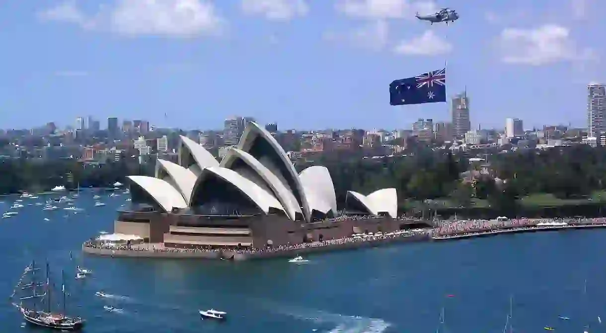 Australia Day, Sydney Harbour, 2004