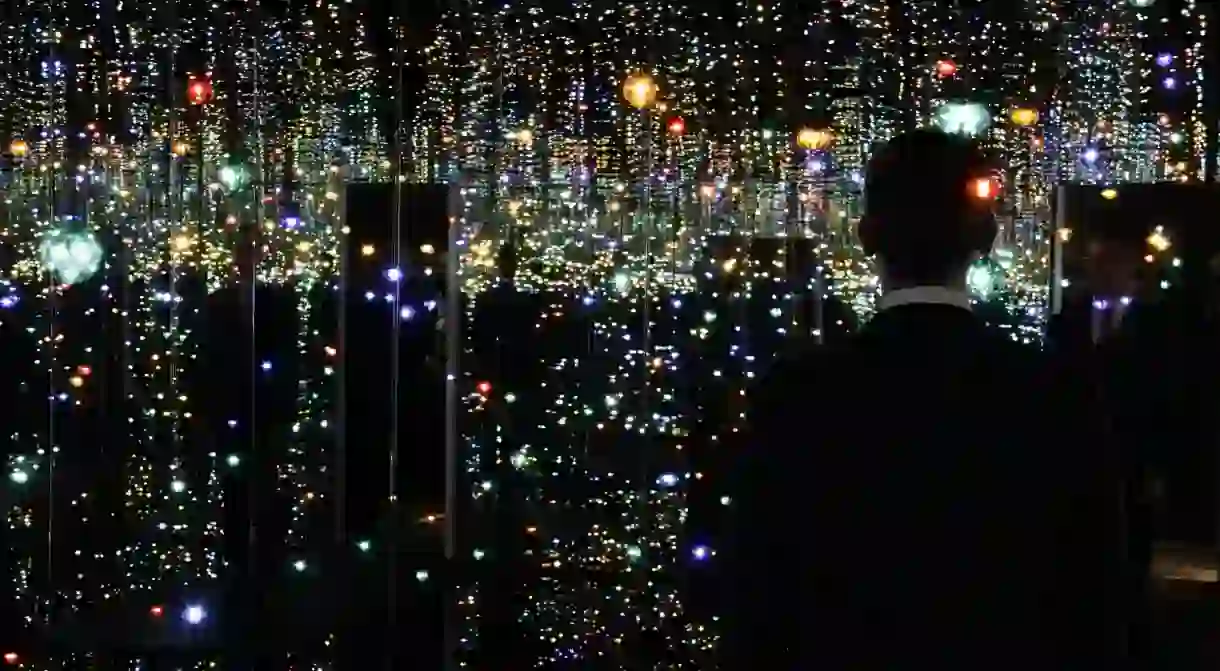 The Infinity Mirrored Room at The Broad