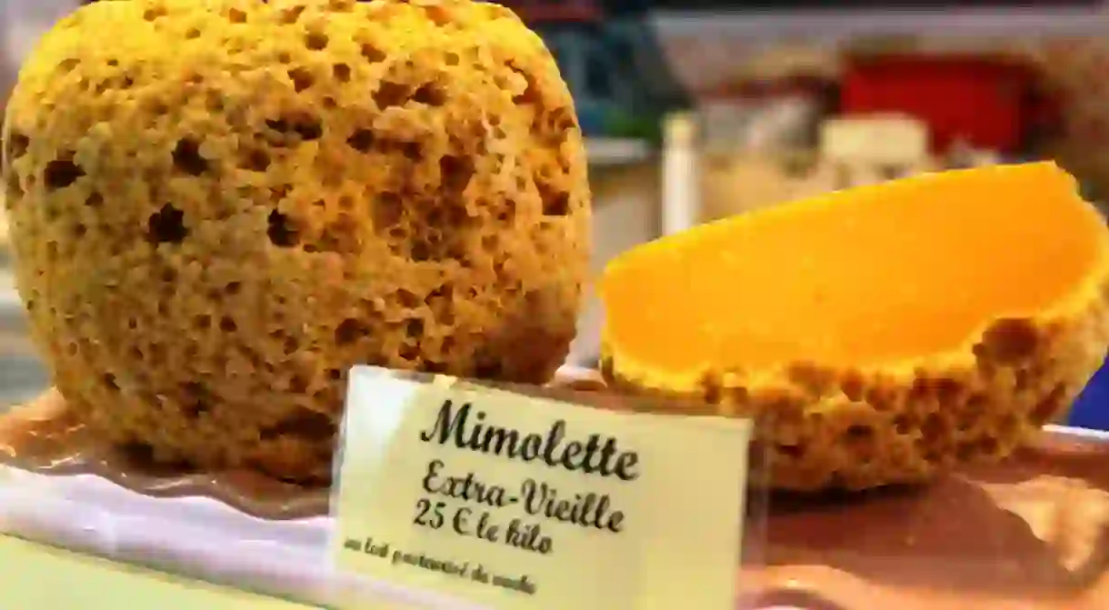 Queso Mimolette Extra Viejo de Leche de Vaca