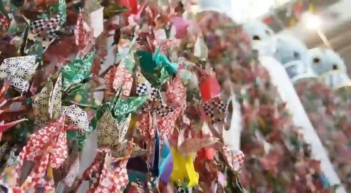 Paper streamers for the Sendai Tanabata