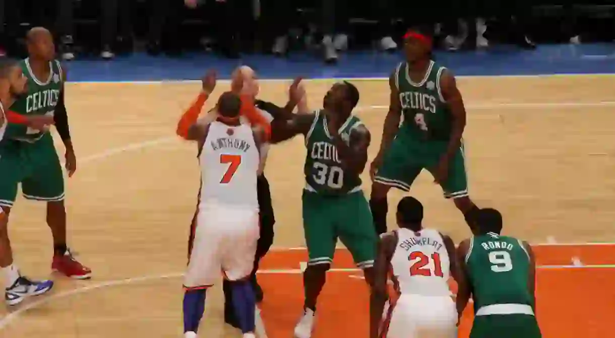 The New York Knicks and Boston Celtics played on Christmas Day in 2011. They meet again this Dec. 25