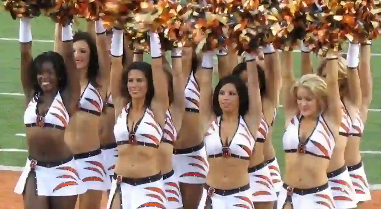 Cincinnati Bengals cheerleading squad