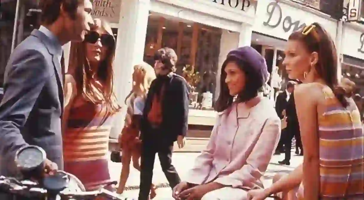 Londons Carnaby Street, 1969