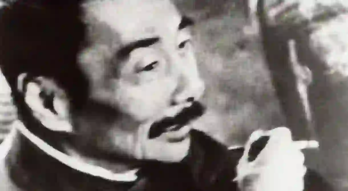 Lu Xun on 8 October 1936, 11 days before his death │