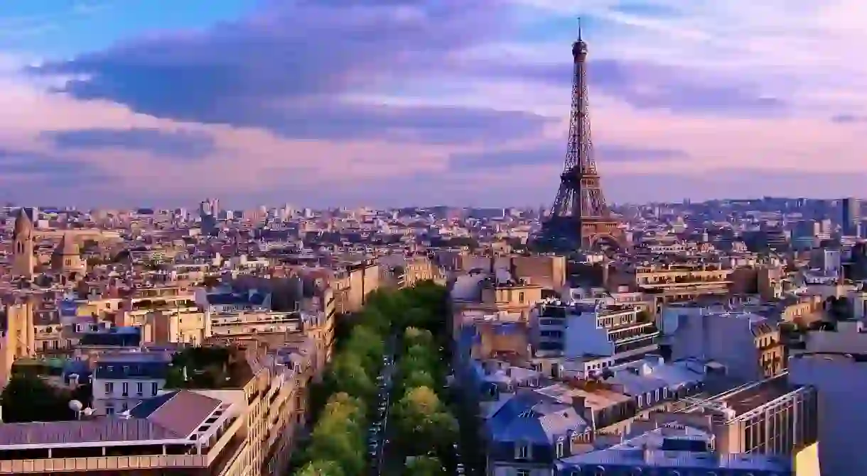 A view over the rooftops of Paris