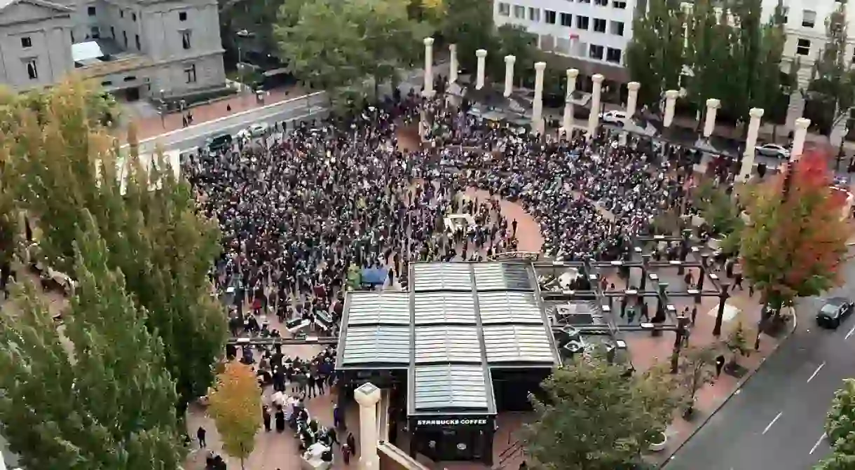 Occupy Portland and Pink Martini