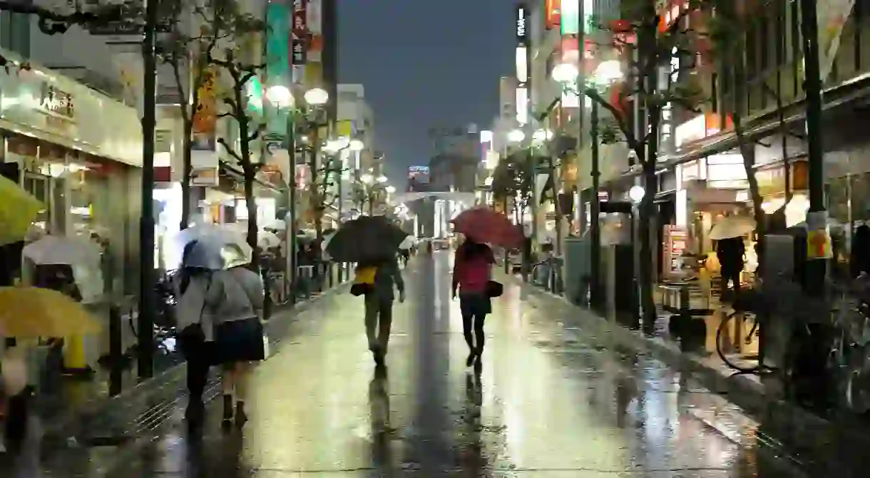 Pedestrians in Kashiwa-shi