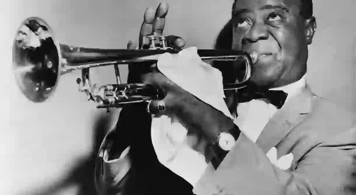 Louis Armstrong put Nice on the jazz map by playing at the first ever Nice Jazz Festival in 1948