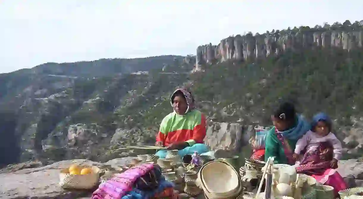 Tarahumara women