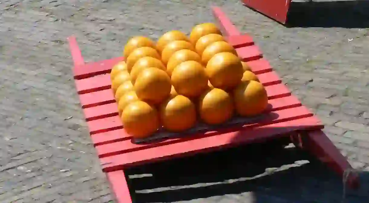 Balls of Edam cheese