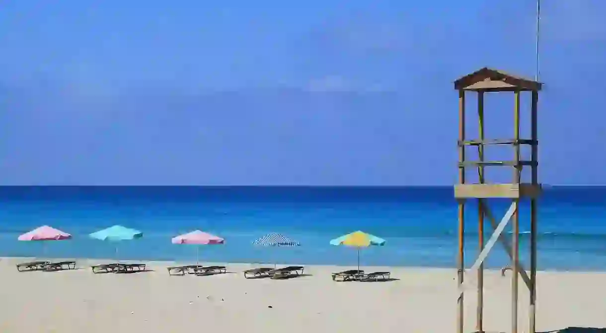 A beach in Crete │