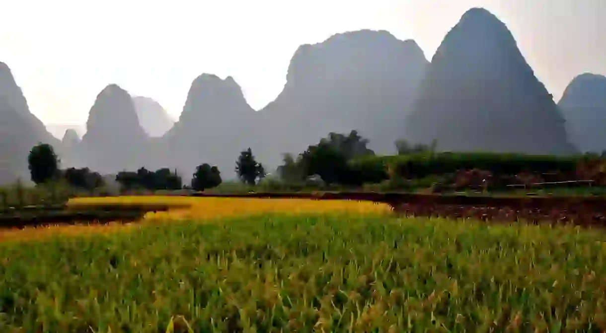 Beautiful Chinese countryside