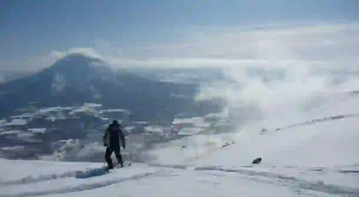 Winter sports in Japan