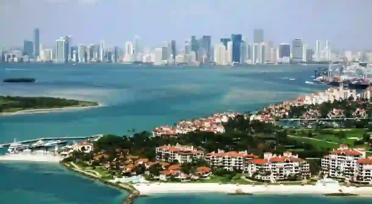 Miami and Fisher Island