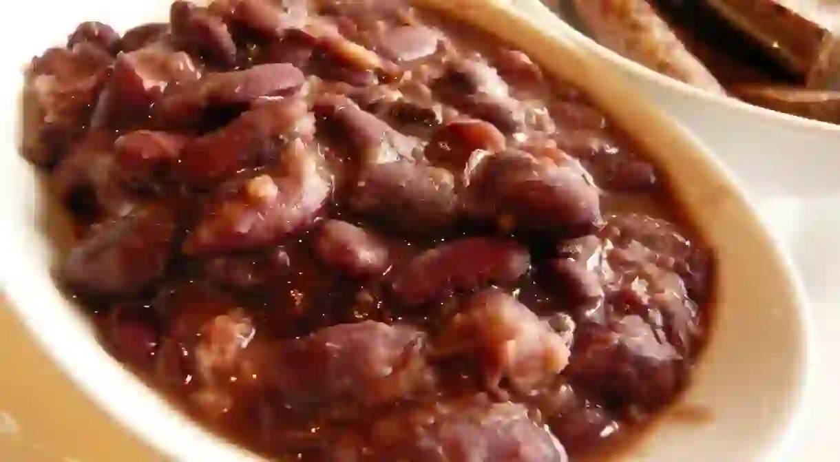 Red Beans At Sweet Mothers Kitchen