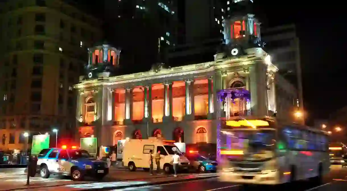 City Center at night