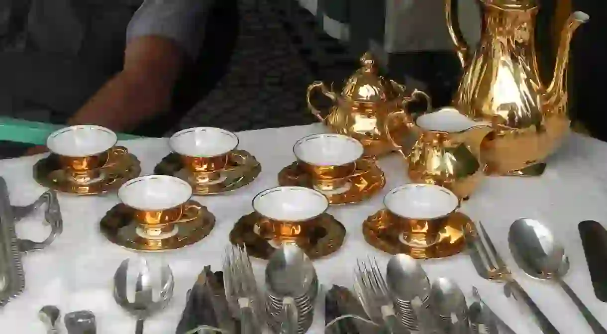 Antique Coffee Service, San Telmo Market