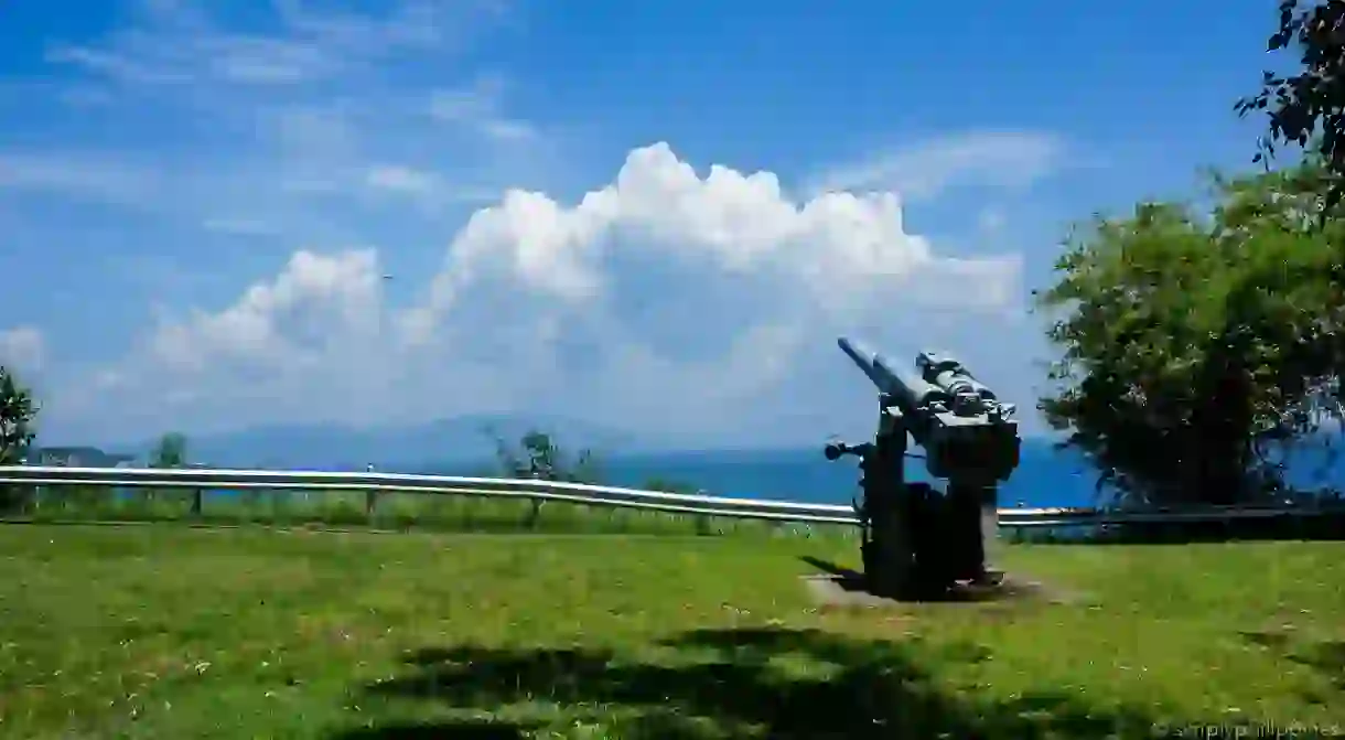 Cannon on Corregidor