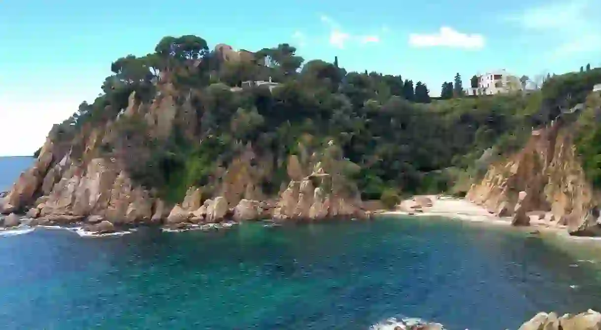 Beach on the Costa Brava