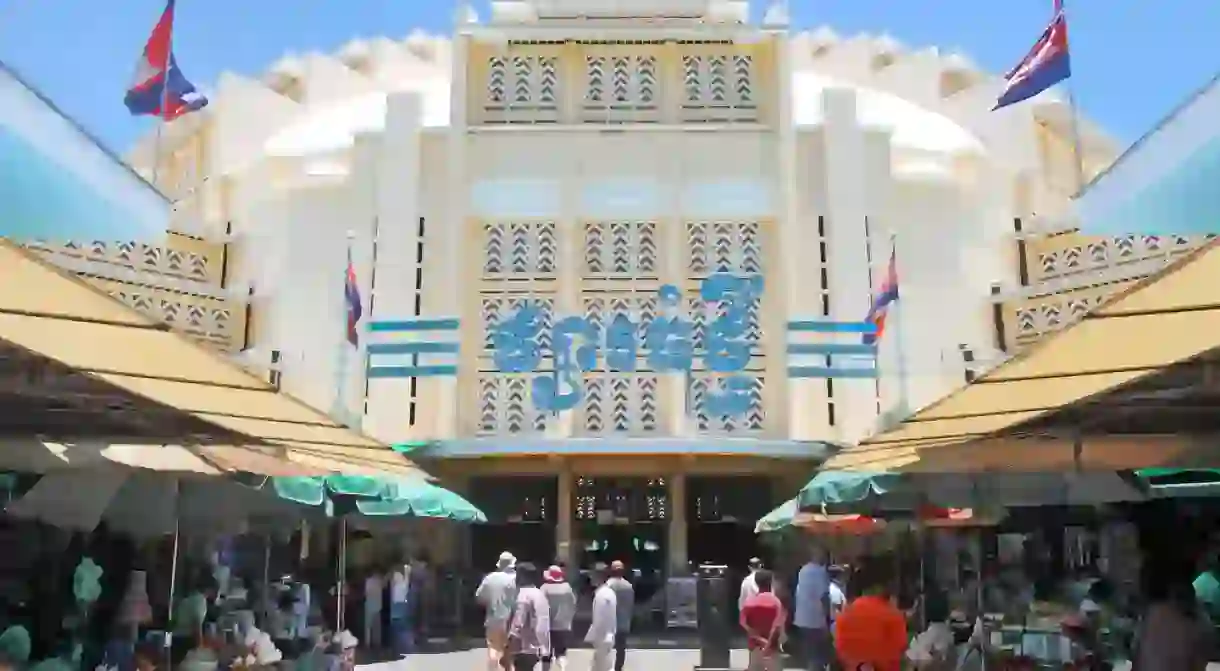 The Art Deco design that forms the hub of bustling Central Market