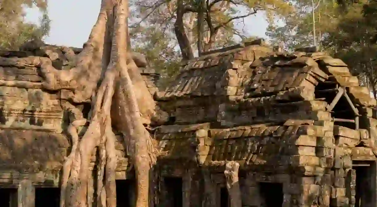 Ta Prohm provided the backdrop to Lara Croft: Tomb Raider starring Angelina Jolie.