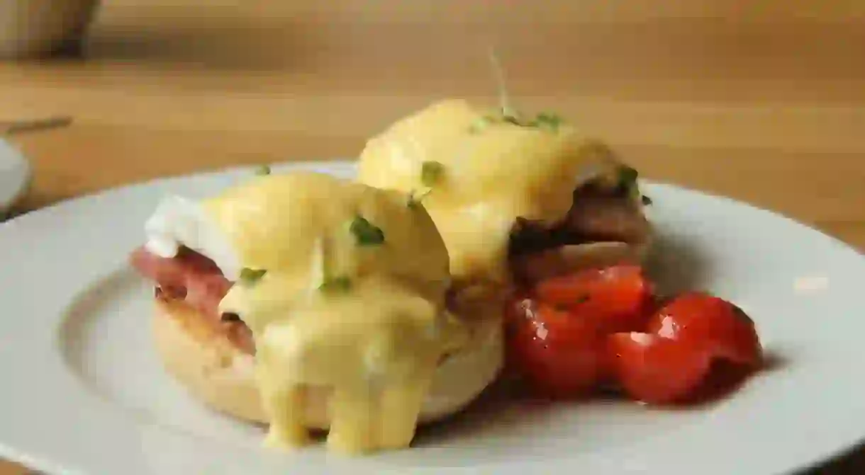 Enjoy the Eggs Benedict